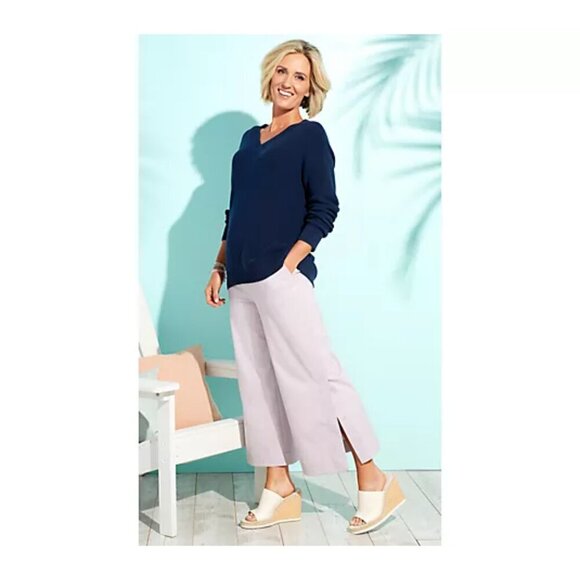 New Studio Park Cloud x Kerstin Lindquist Tall Dockside Crop Pants Size Tall XL - Picture 5 of 6